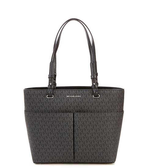 michael michael kors bedford medium top zip pocket tote